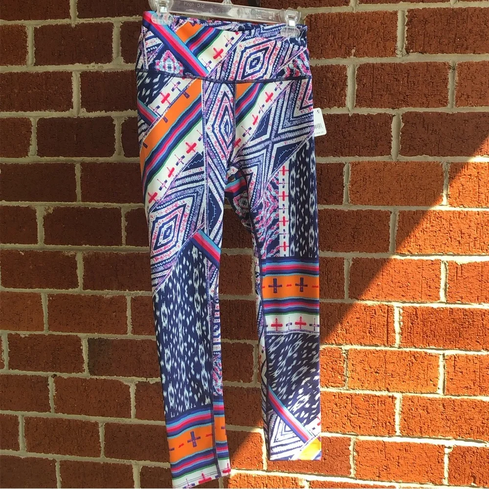 Free People Movement Ashford High Rise Lose Control Leggings Sz M —#038 - Picture 15 of 16